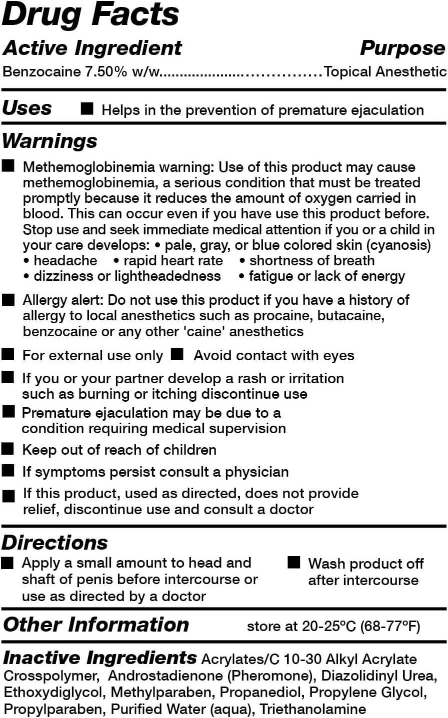 STA-ERECT - DELAY CREAM WITH PHEROMONE 10 G