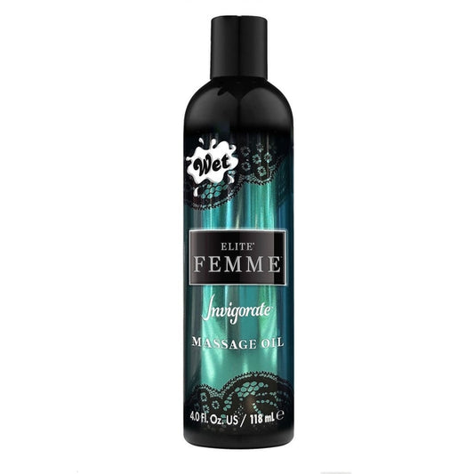 Massage oil - invigorate 4 oz/118 ml