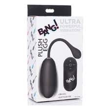 28X PLUSH EGG & REMOTE CONTROL - BLACK