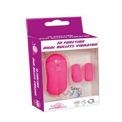 10 FUCTION DUAL BULLETS VIBRATION - PINK