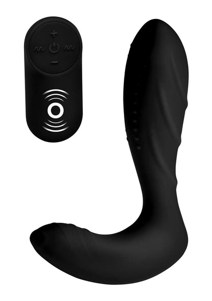 Silicone Prostate Vibrator w Remote