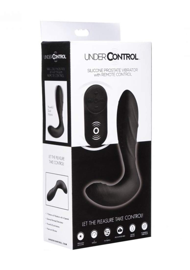 Silicone Prostate Vibrator w Remote