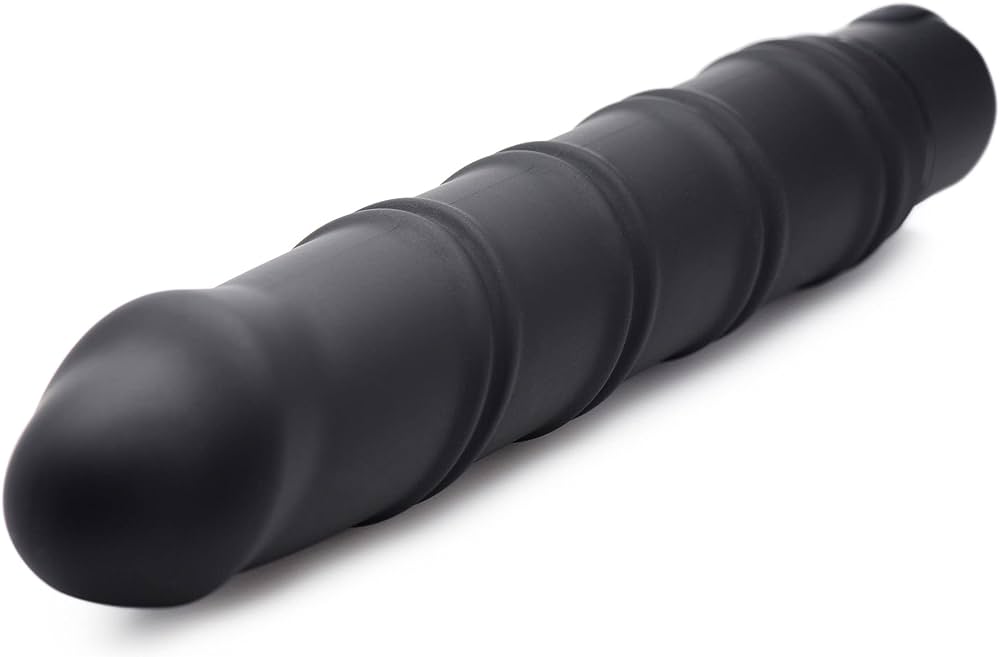 XL BULLET & SWIRL SILICONE SLEEVE - BLACK