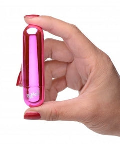 10X VIBRATING METALLIC BULLET - PINK