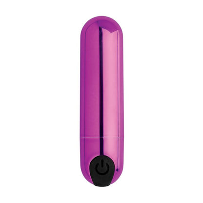 10X VIBRATING METALLIC BULLET - PURPLE