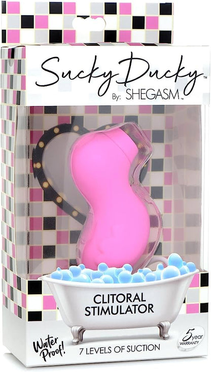 INMI - SHEGASM SUCKY DUCKY CLITORAL STIMULATOR - PINK