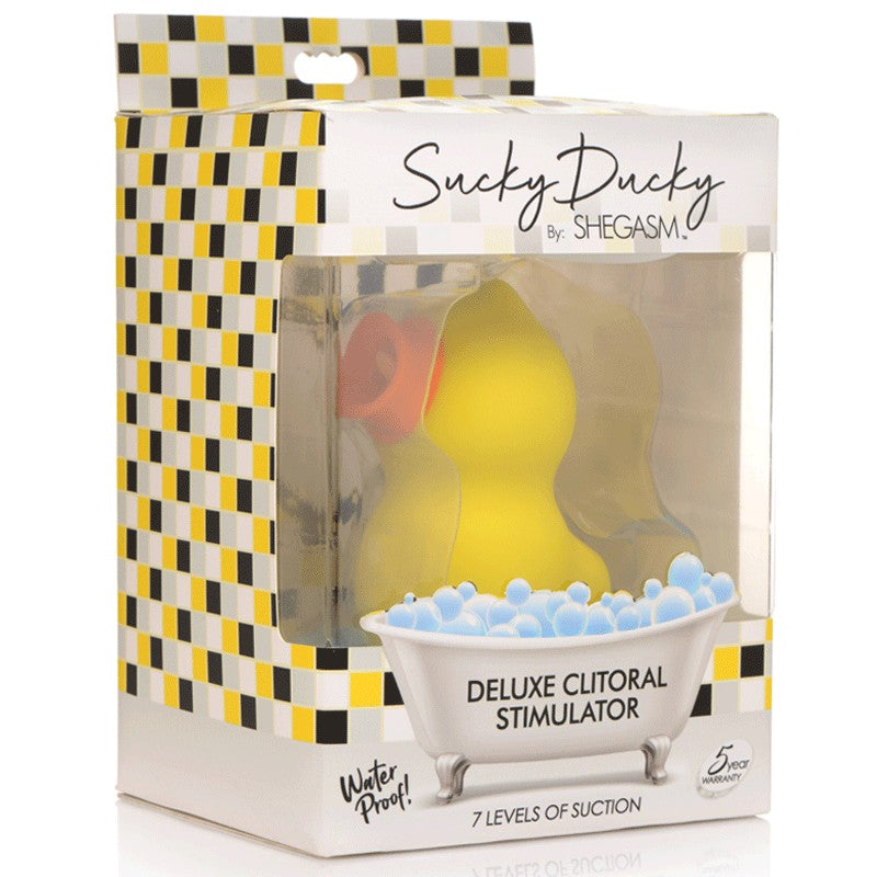 IN SHEGASM SUCKY DUCKY DELUXE CLITORAL STIMULATOR