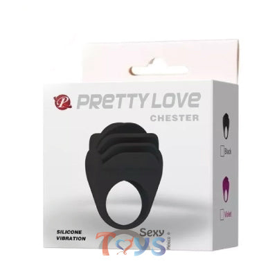 Silicone vibrating ring