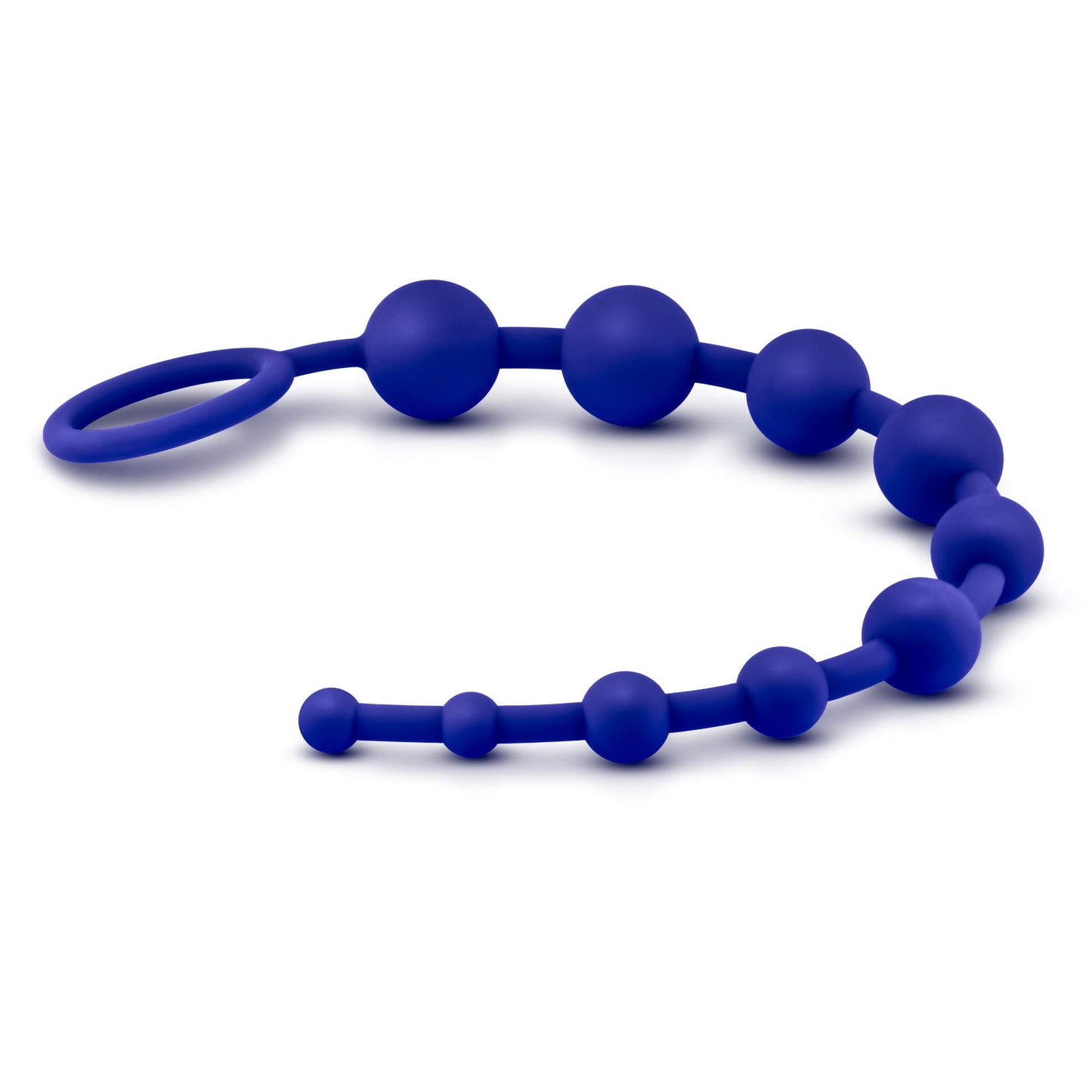 SILICONE 10 BEADS - INDIGO