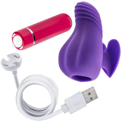 RECHARGEABLE BULLET KIT - PLUM