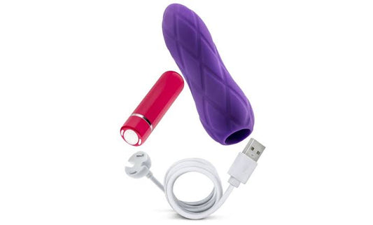 RECHARGEABLE BULLET KIT - PLUM