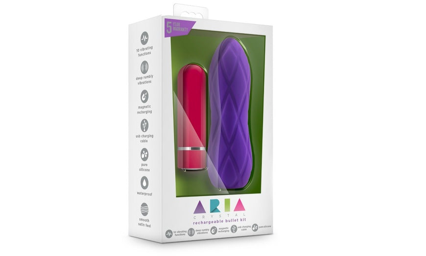 RECHARGEABLE BULLET KIT - PLUM