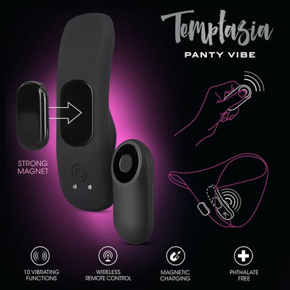 REMOTE CONTROL PANTY VIBE - BLACK