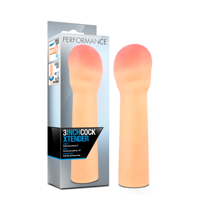 3 INCH COCK XTENDER - BEIGE