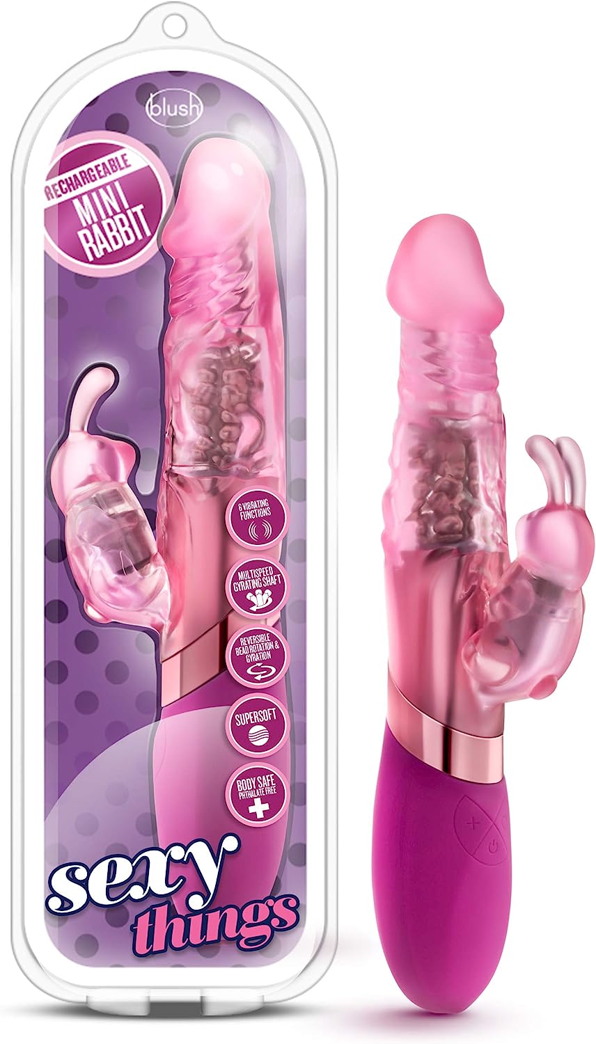 RECHARGEABLE MINI RABBIT - PINK