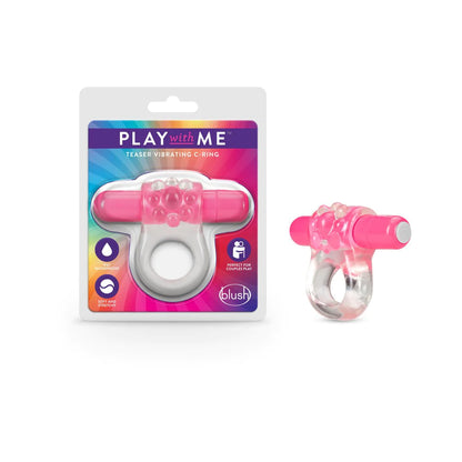 Teaser vibrating c-ring - pink