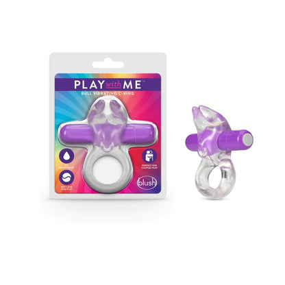 Bull vibrating c-ring - purple