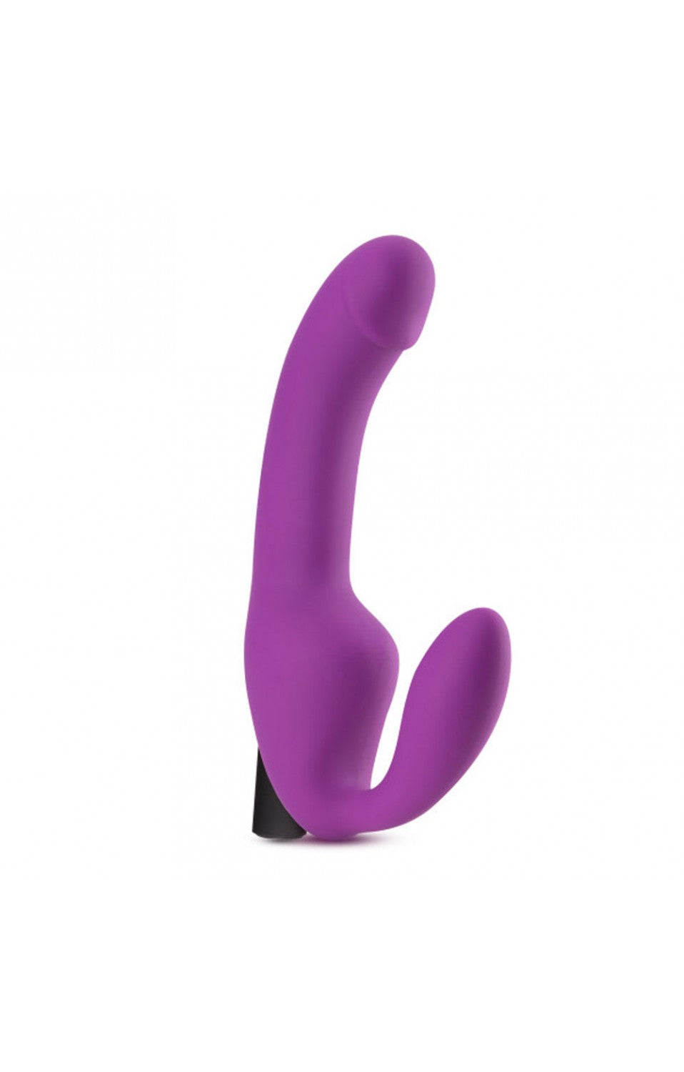 STRAPLESS SILICONE DILDO - PURPLE