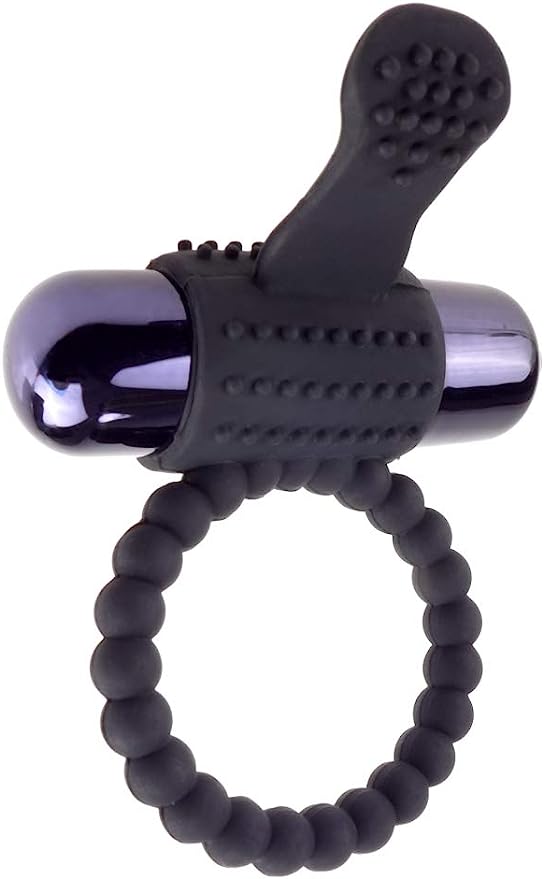 Vibrating super ring - black