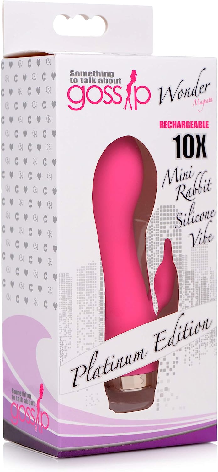 10x Wonder Mini Rabbit Vibrator- Magenta