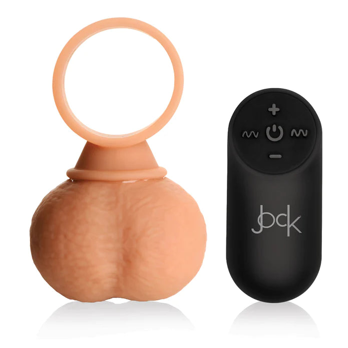 JOCK 28X VIBRATING BALLS W/ REMOTE