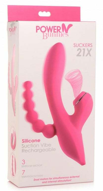 SUCKERS 21X SILICONE SUCTION VIBE