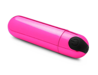 10X VIBRATING METALLIC BULLET - PINK