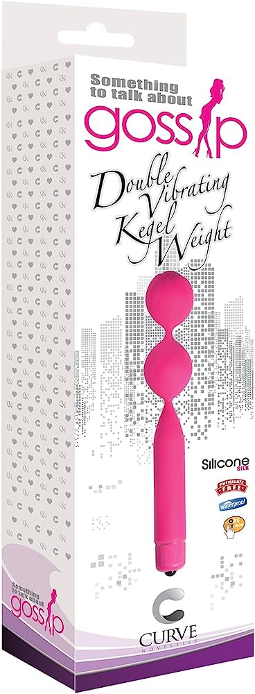 DOUBLE VIBE KEGEL WEIGHT - MAGENTA