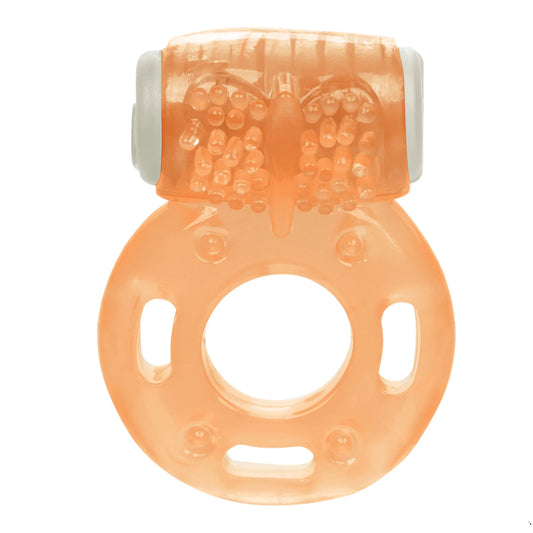 FOIL PACK VIBRATING RING - ORANGE