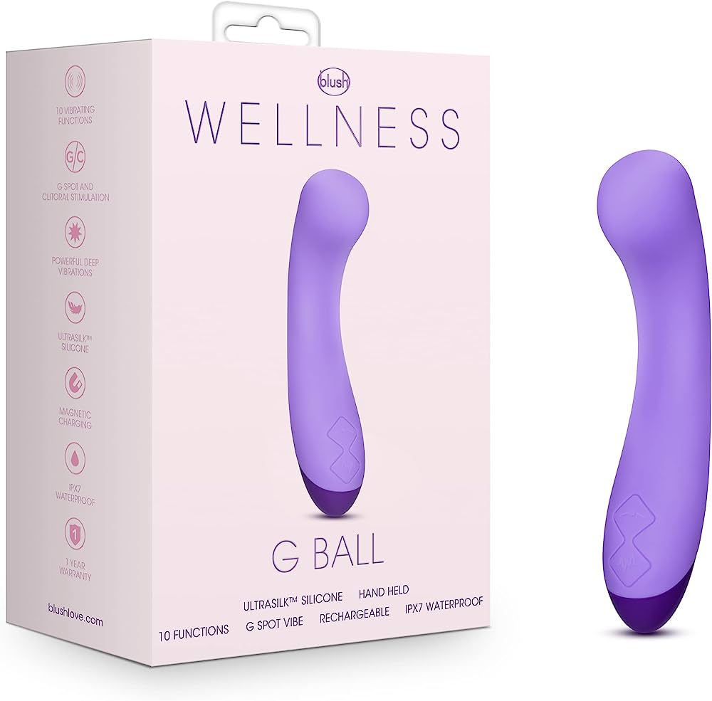 G BALL VIBRATOR - PURPLE