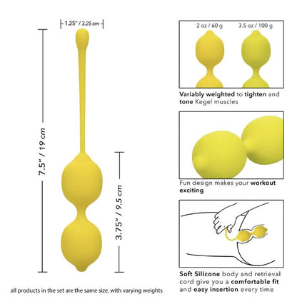 KEGEL TRAINING SET LEMON