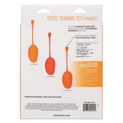 KEGEL TRAINING SET MANGO