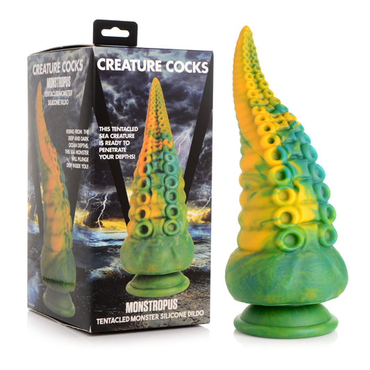 MONSTROPUS TENTACLED MONSTER SILICONE DILDO