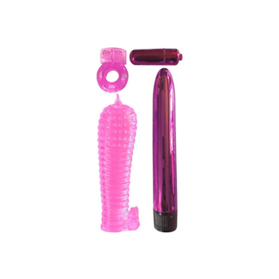 ULTIMATE PLEASURE COUPLES KIT - PINK