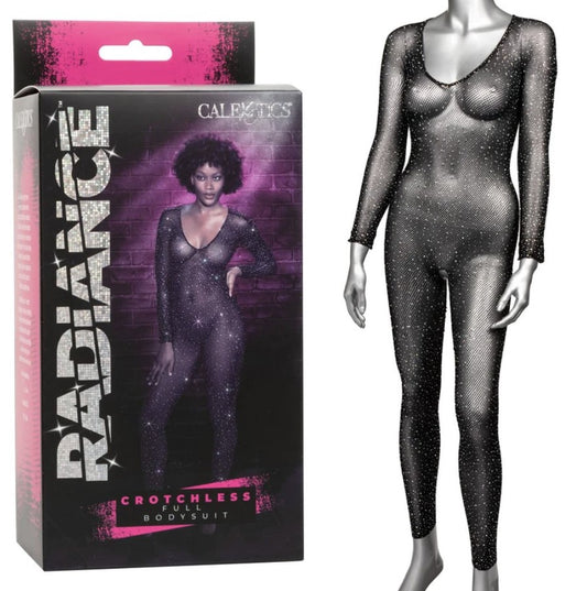 PLUS SIZE CROTCHLESS FULL BODY SUIT