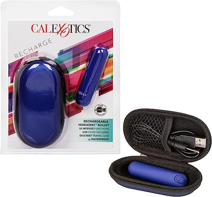 RECHARGEABLE HIDEAWAY BULLET- BLUE