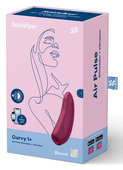 SATISFYER - CURVY 1+ - ROSE RED