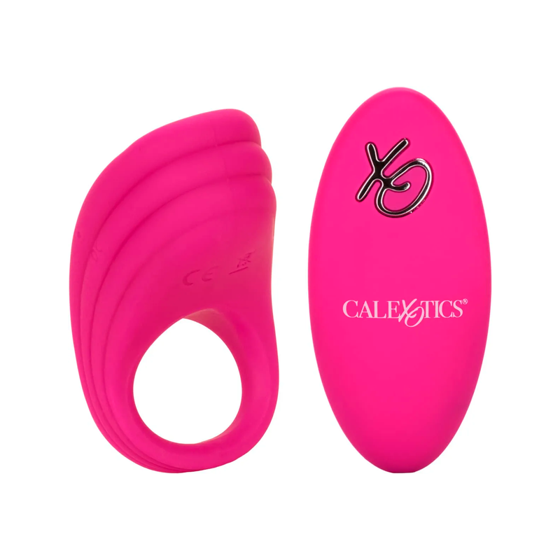 Silicone remote pleasure ring