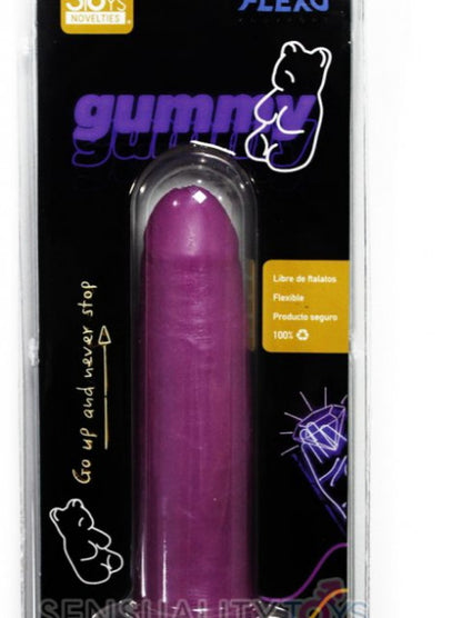 KNDYPOPS - 6.25" DILDO FLEXIBLE - GUMMY