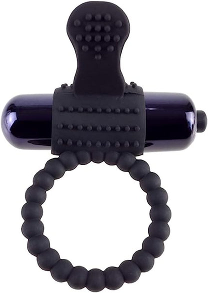 Vibrating super ring - black