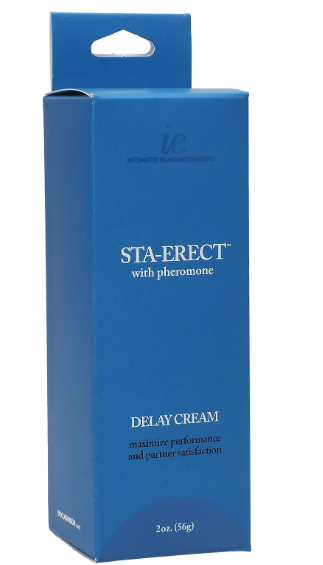 STA-ERECT WITH PHEROMONE DELAY CREAM