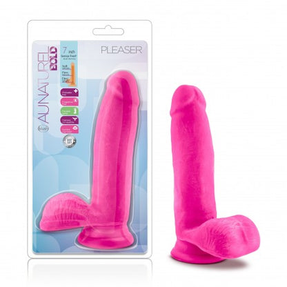 7" bold sensafeel dildo - pleaser - pink