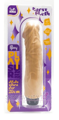 VIBRADOR PLAYSURE - TOMERY 20 CM - FLESH